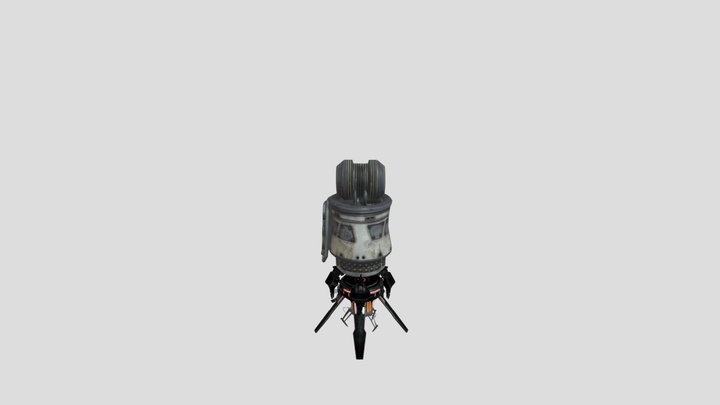 Arm Cannon 3D Model