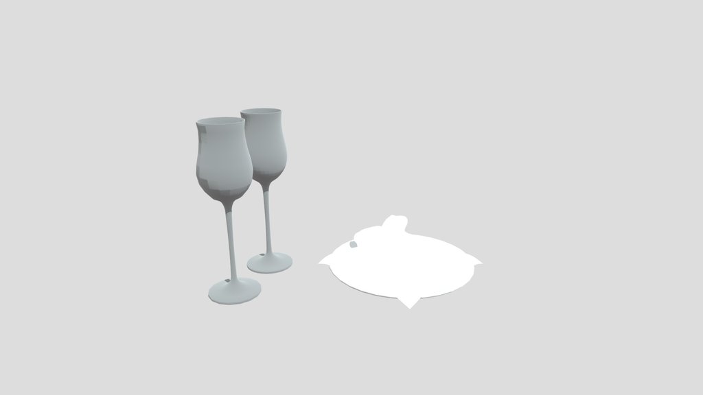 Set Of Cookies And Wine