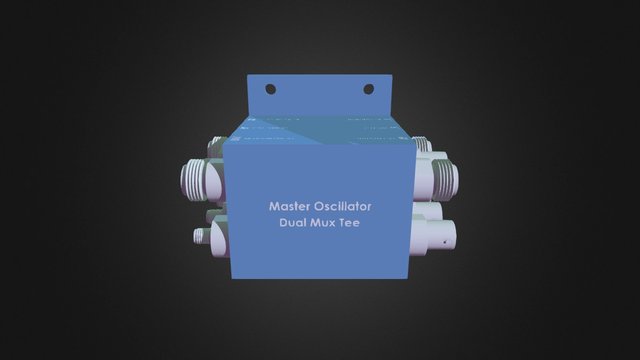 Master Oscillator Dual Modules (MODM) 3D Model