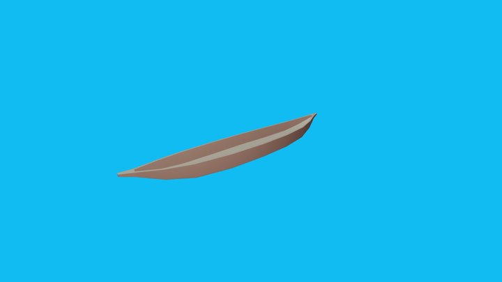 Canoa de Amazonas v2 3D Model