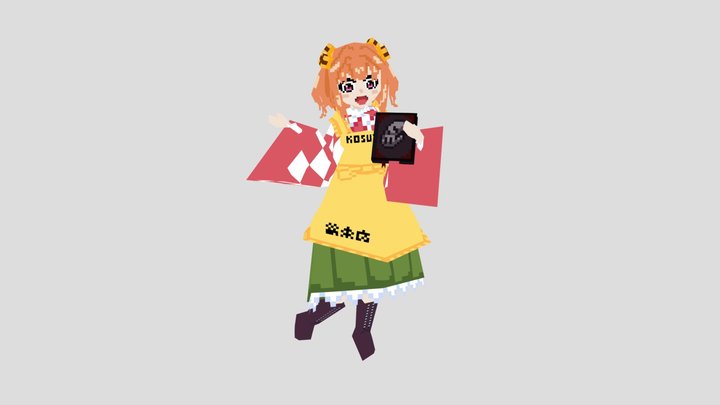 Kosuzu Motoori 3D Model