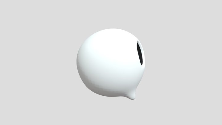 skull toon 3D Model