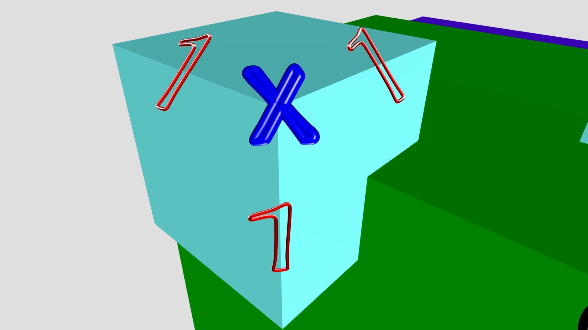 1³ + 2³ + 3³ + 4³ + 5³ + 6³ + 7³ + 8³ + 9³ = ... - 3D model by ...