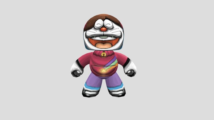 Mighty mugg (Doraemon+Mabel) 3D Model