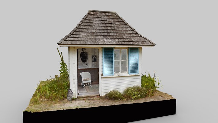 Smallhythe Place Writing Hut 3D Model