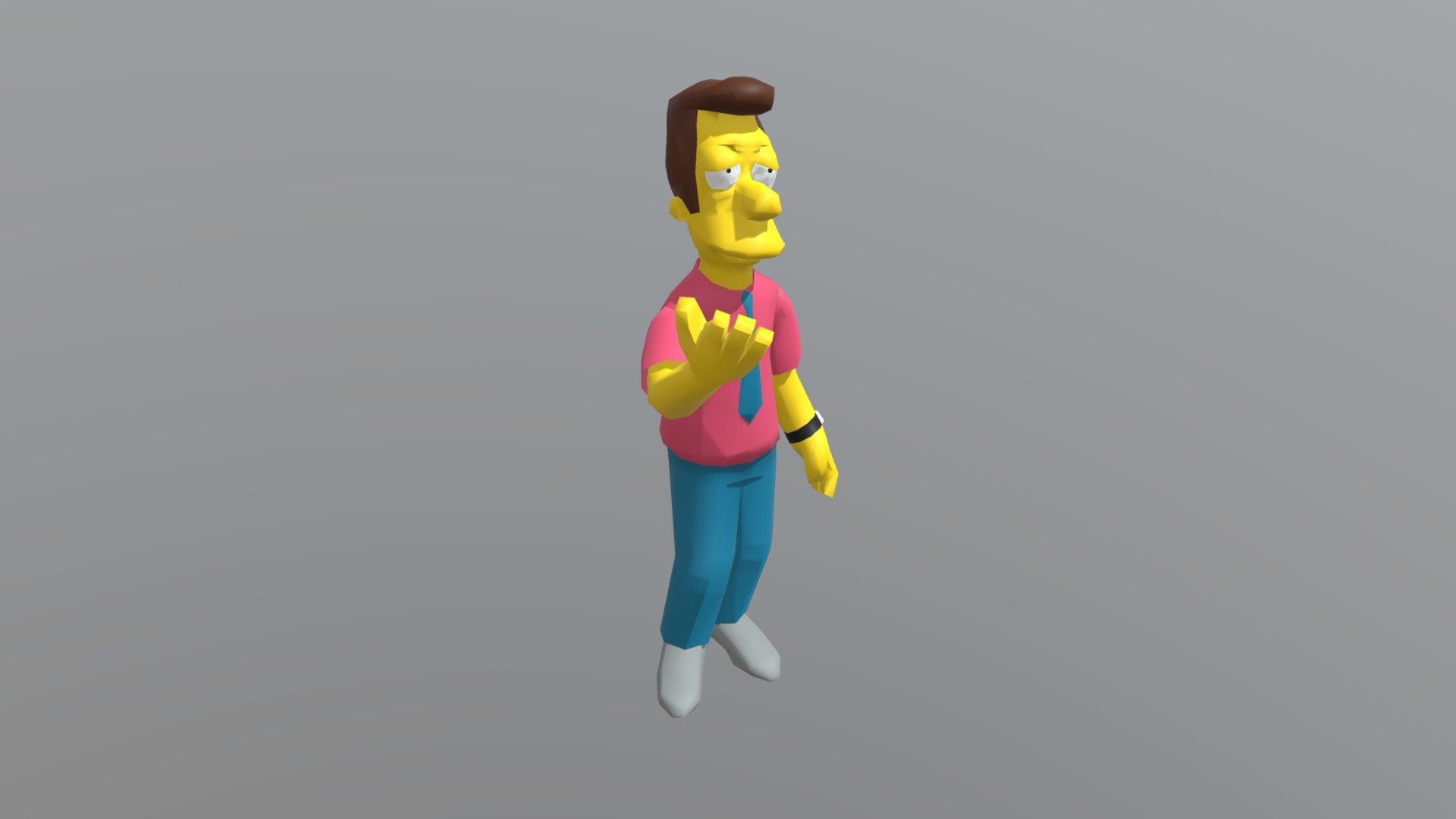 Reverend Lovejoy Arguing (animated)