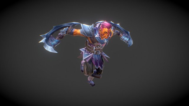 Dota 2 Workshop: Distinguished Conscript 3D Model