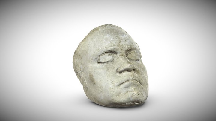 Lebendmaske Ludwig van Beethoven (1770-1827) 3D Model