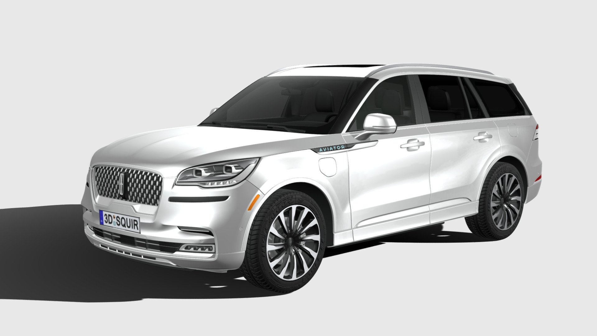 Lincoln Aviator 2020 - Buy Royalty Free 3D model by SQUIR3D [3fe4f26