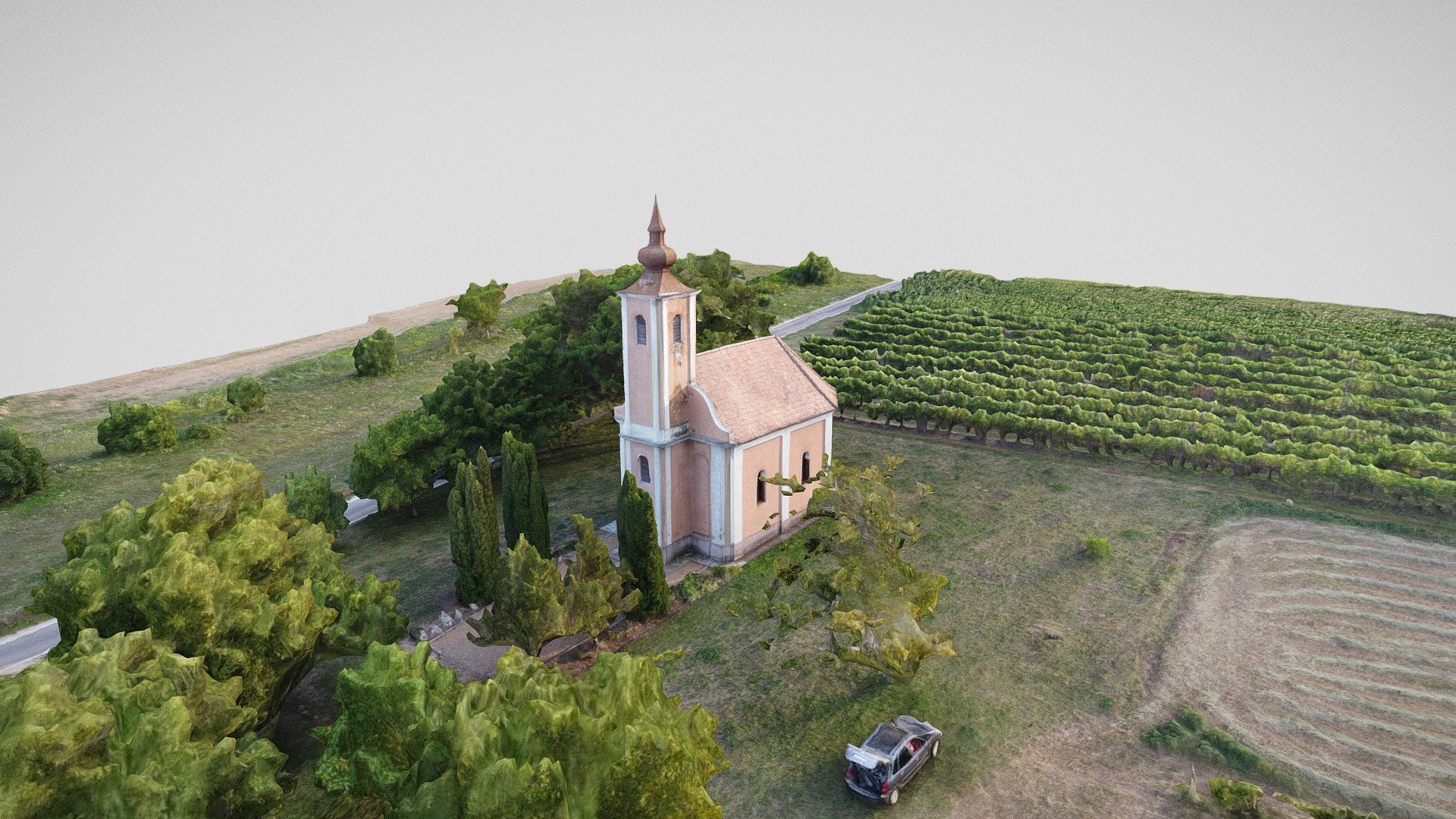 Szőlőhegyi kápolna, Kéthely, Hungary Rc