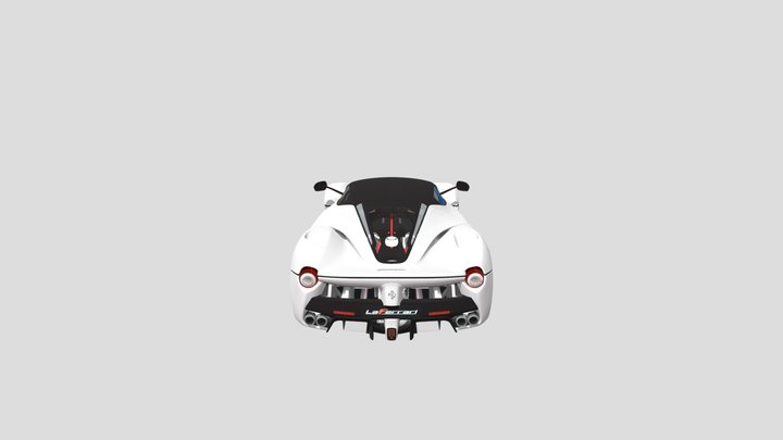 2013 Ferrari laferrari 3D Model