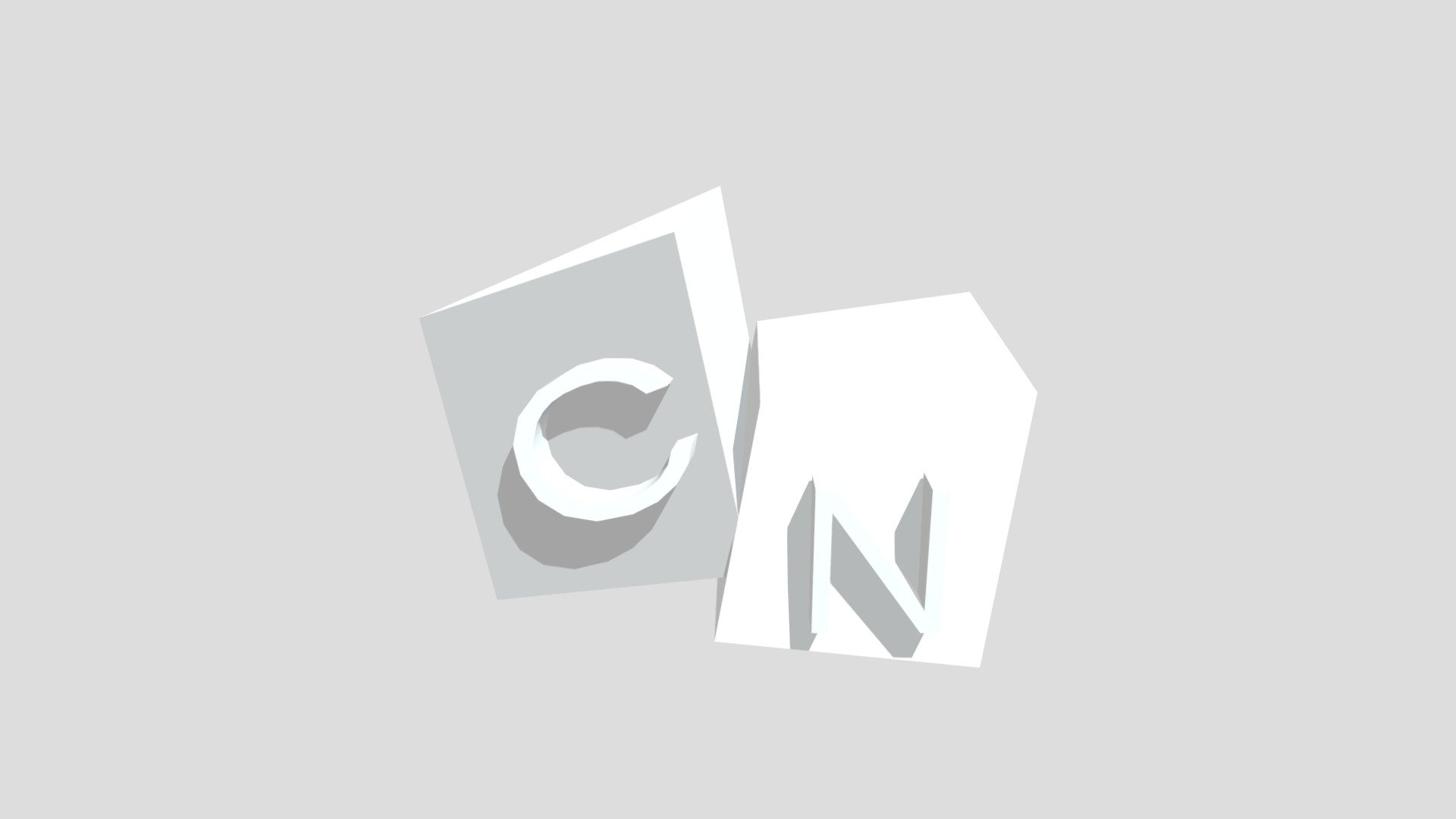 Cartoon Network Logo by AriG44, Download free STL model