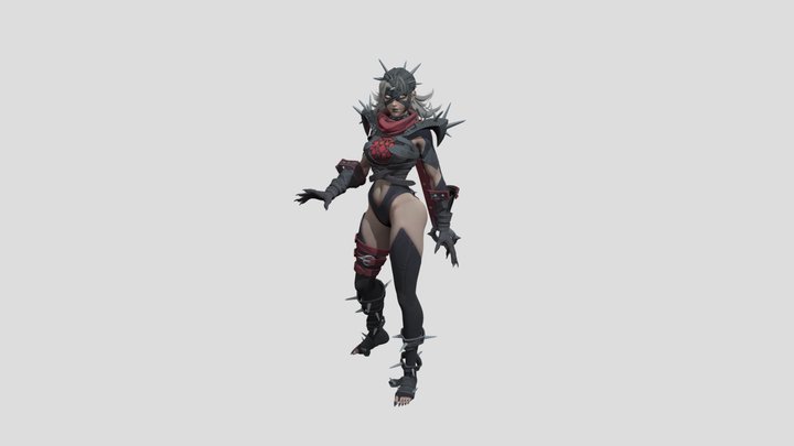 invisible_women__marvel_rivals 3D Model