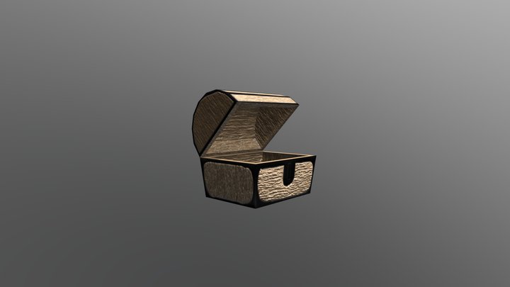 Treasure Chest 3D Model
