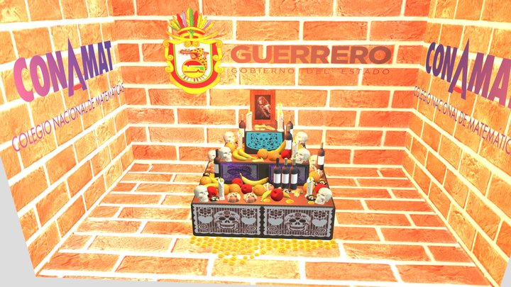Ofrenda Proyecto CONAMAT 3D Model