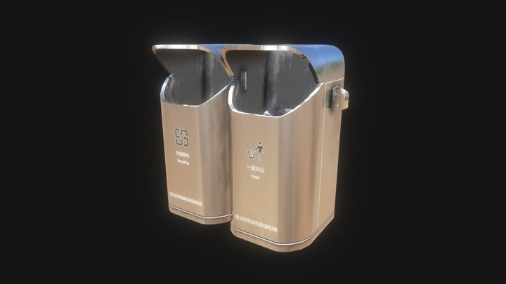 garbage_can_1 3D Model