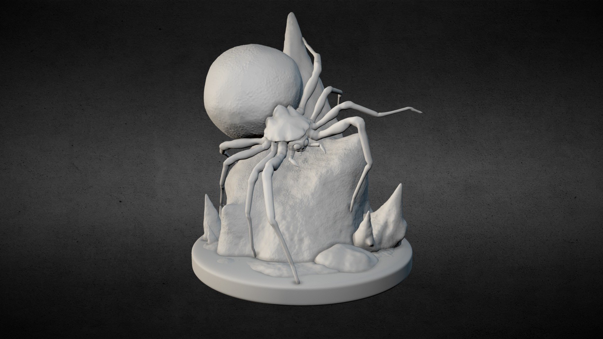 Spider - 3D Model By Flyid2231 [3fe9d85] - Sketchfab