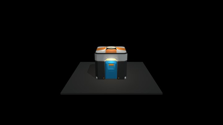 Overwatch Lootbox Final 3D Model