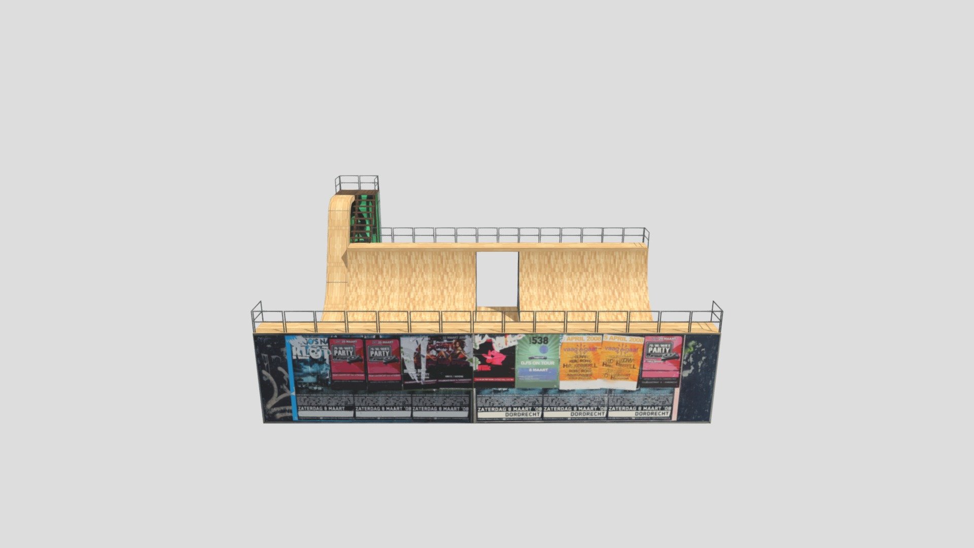 TexturedHalfPipe DIG4780C