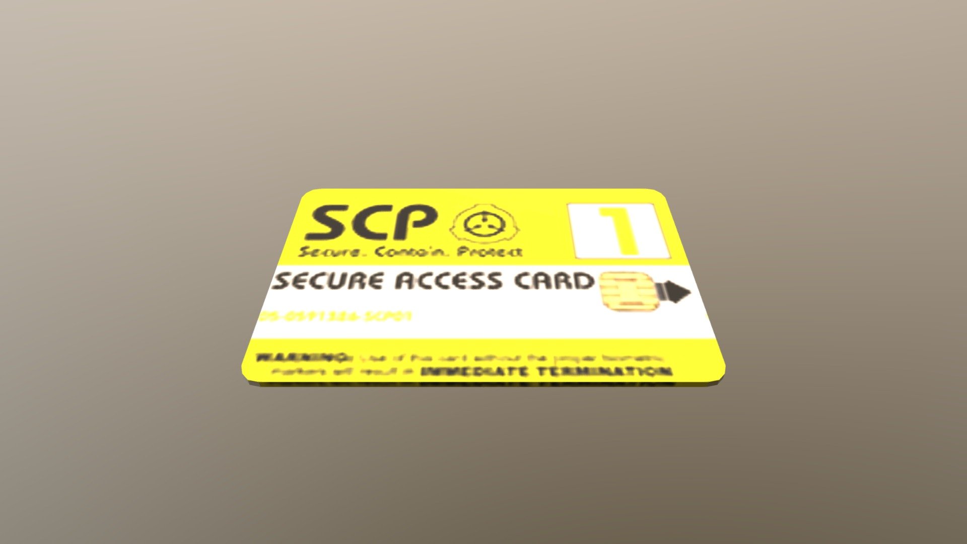 Scp Keycard Level 6