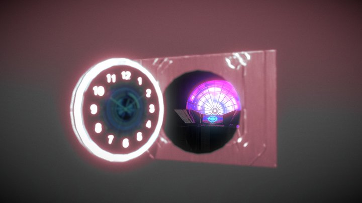 Time Machine Bank Vault 3D Model