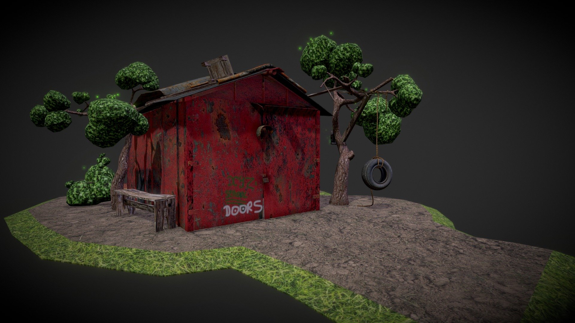 Old garage by Kreems