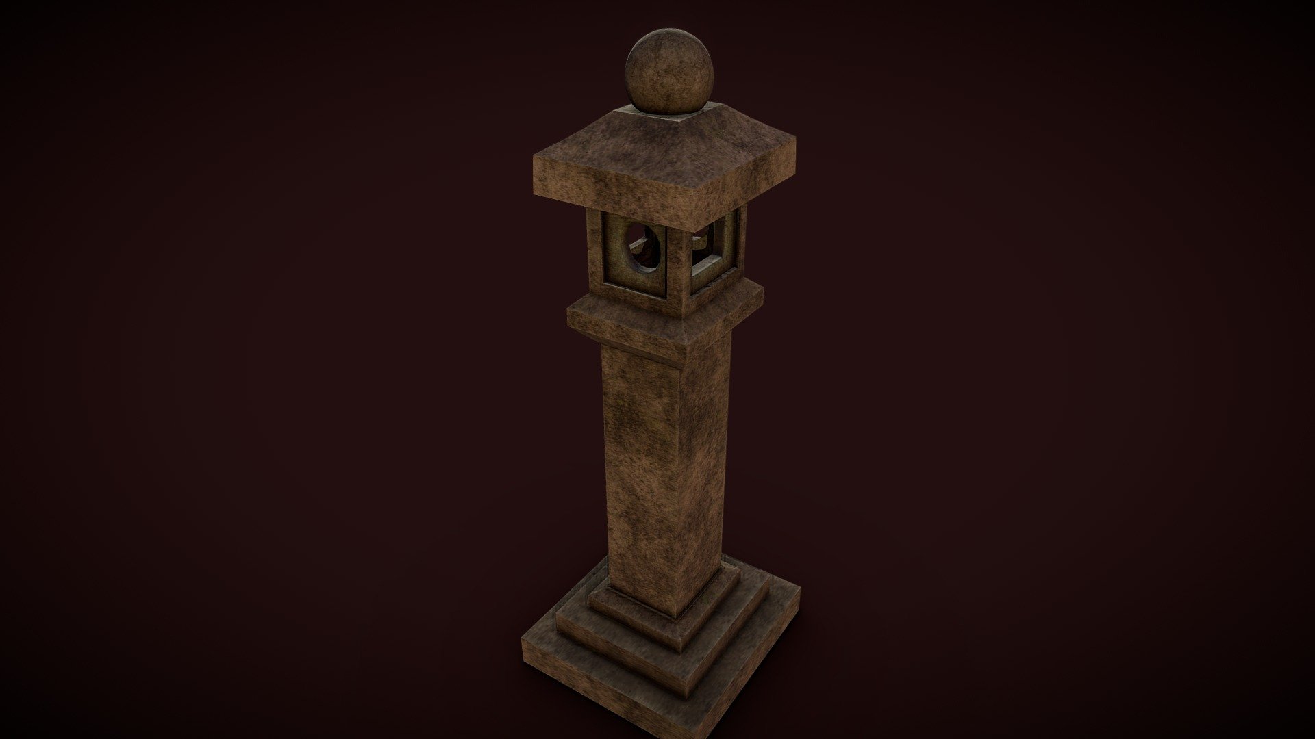 Japanese Stone Lantern(Tōrō)