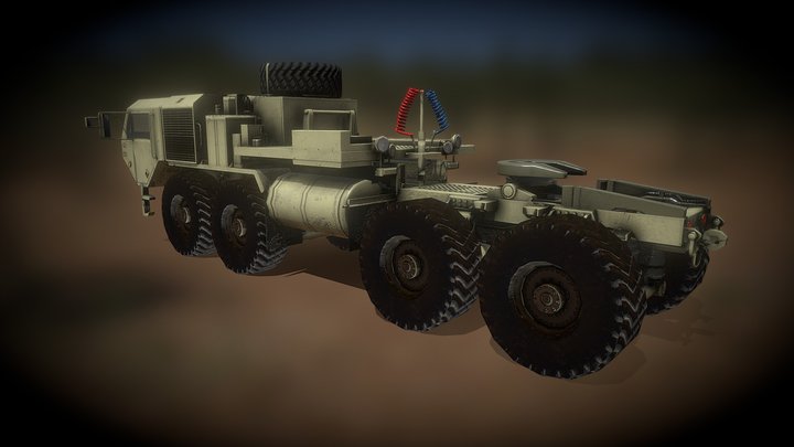 Hemtt 983 Tractor 3D Model