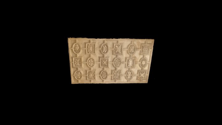 Entrance Ceiling; Town Hall; La Rochelle, France 3D Model