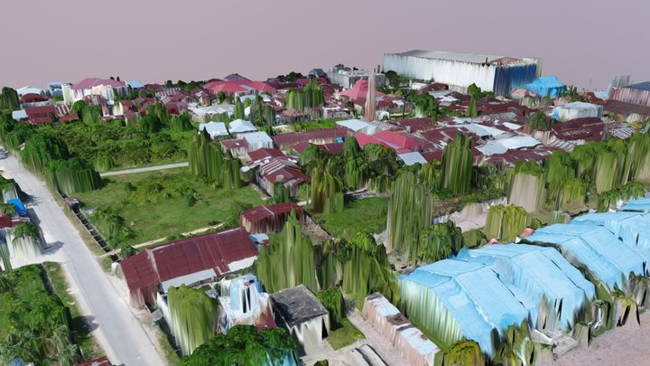Kawasan Pemukiman Dumai (01) 3D Model