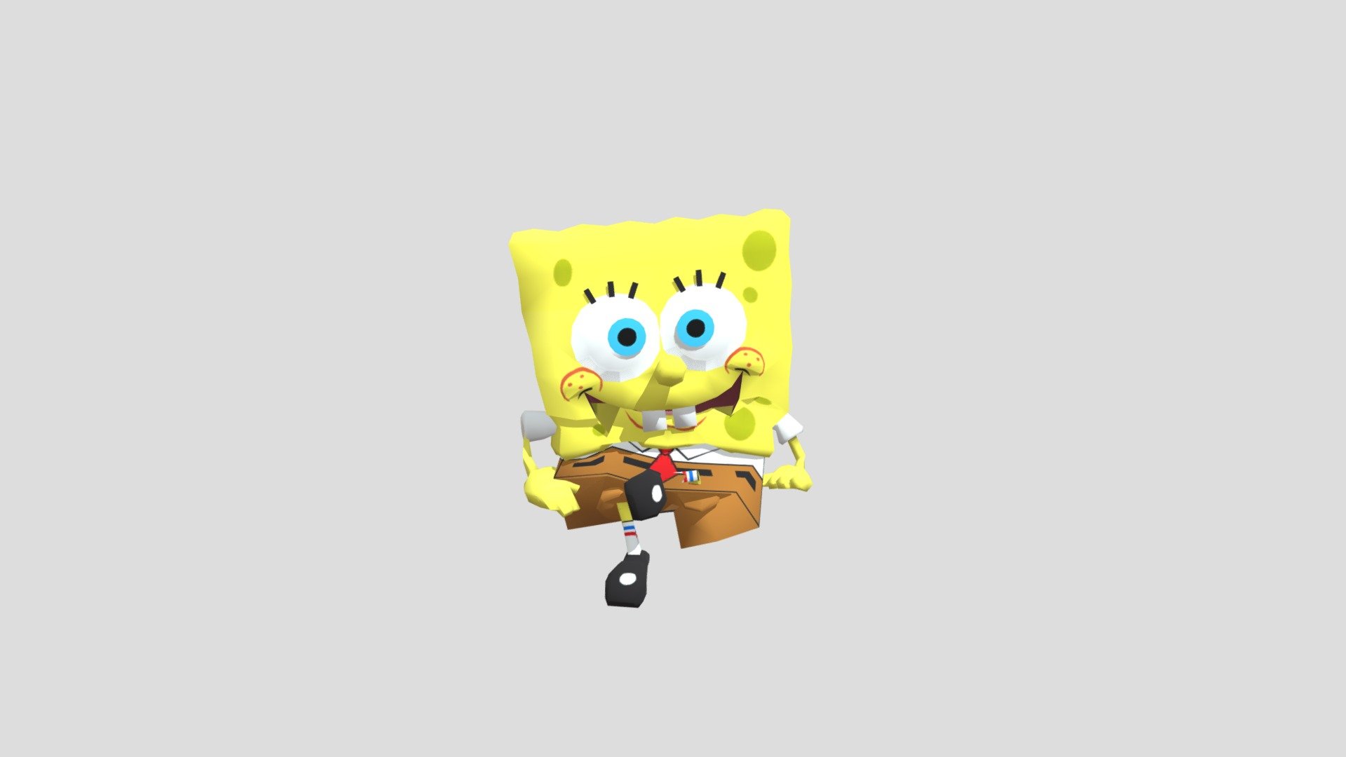 Spongebob Male Sitting Pose Download Free 3d Model By Renato Solar Gomez Renatosg182 9850