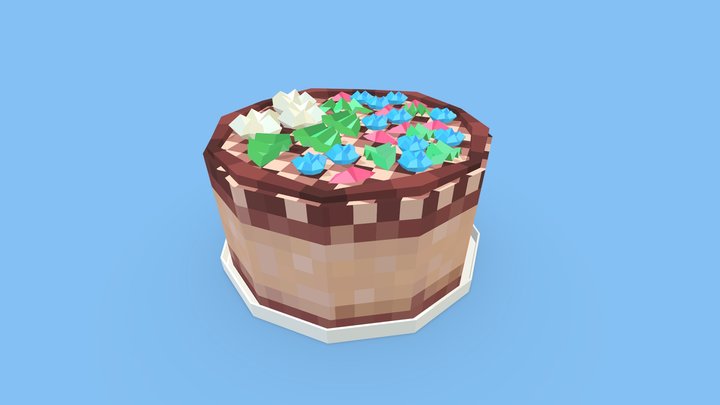 Київський торт | Kyiv Cake 3D Model