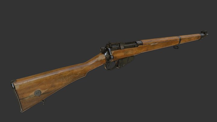 Lee Enfield 3D Model