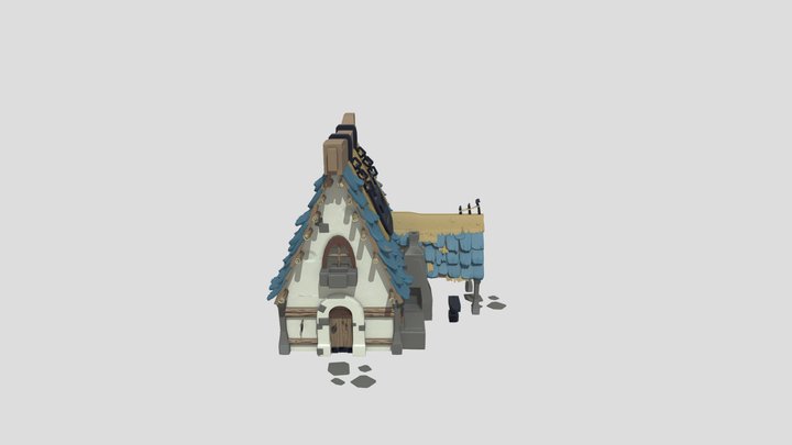 Shack 3D Model
