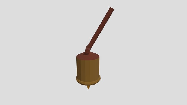 Olympic Class Liners' crow's nest bell 3D Model