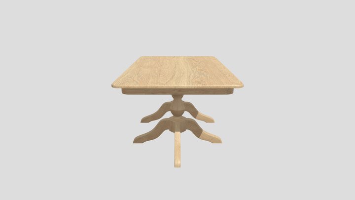 Table TEST UPLOAD 3D Model