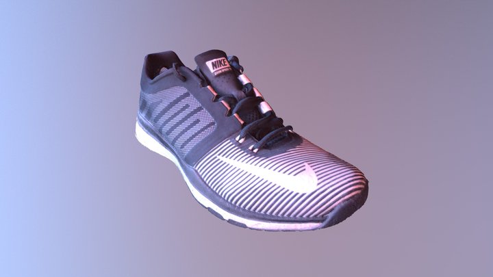 sneaker photoscan, nike zoom speed TR 3D Model