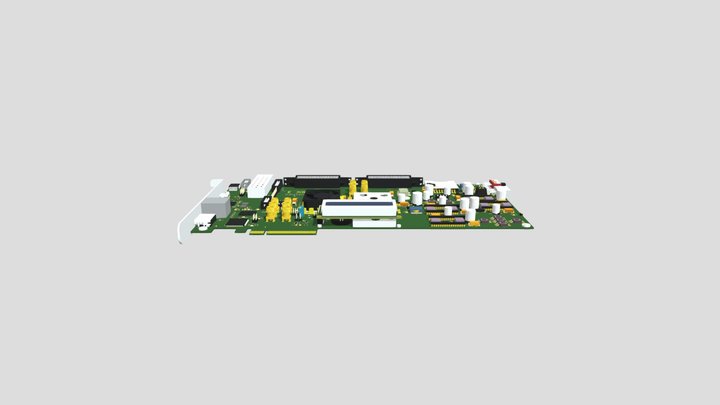 AMD Kintex7 FPGA KC705 - Analog III 3D Model