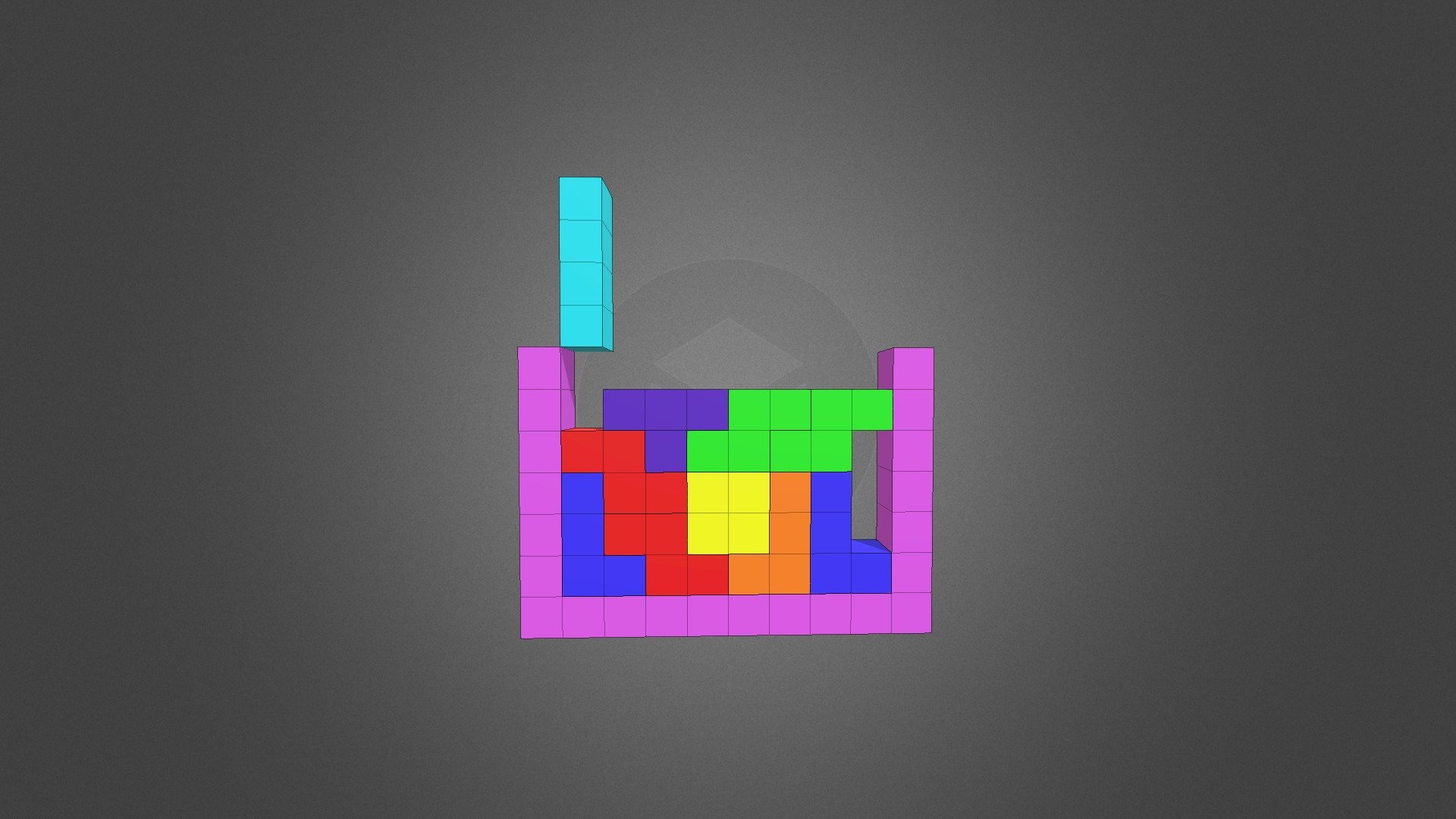 Tetris Blocks 3D model by ChiEli20 [3ff5392] Sketchfab