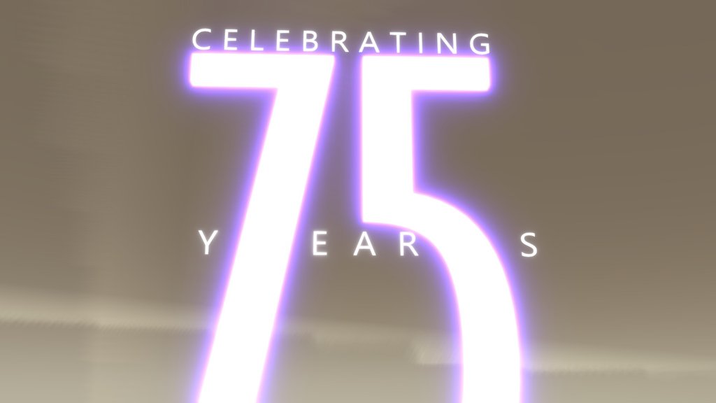 Celebrating 75 Years Logo | Hot Sex Picture