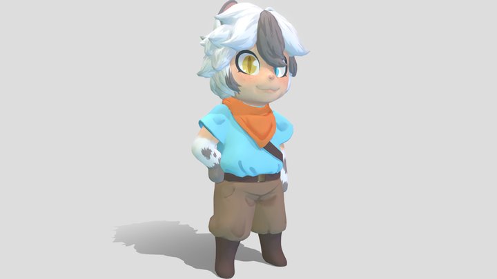 Cute Character Assignment - Vann Lux 3D Model