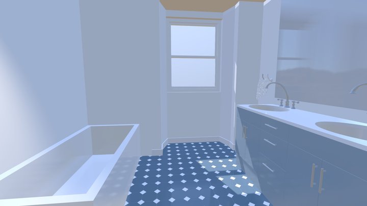 Bath 1 3D Model