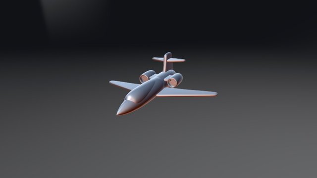 Jet Plane 3D Model