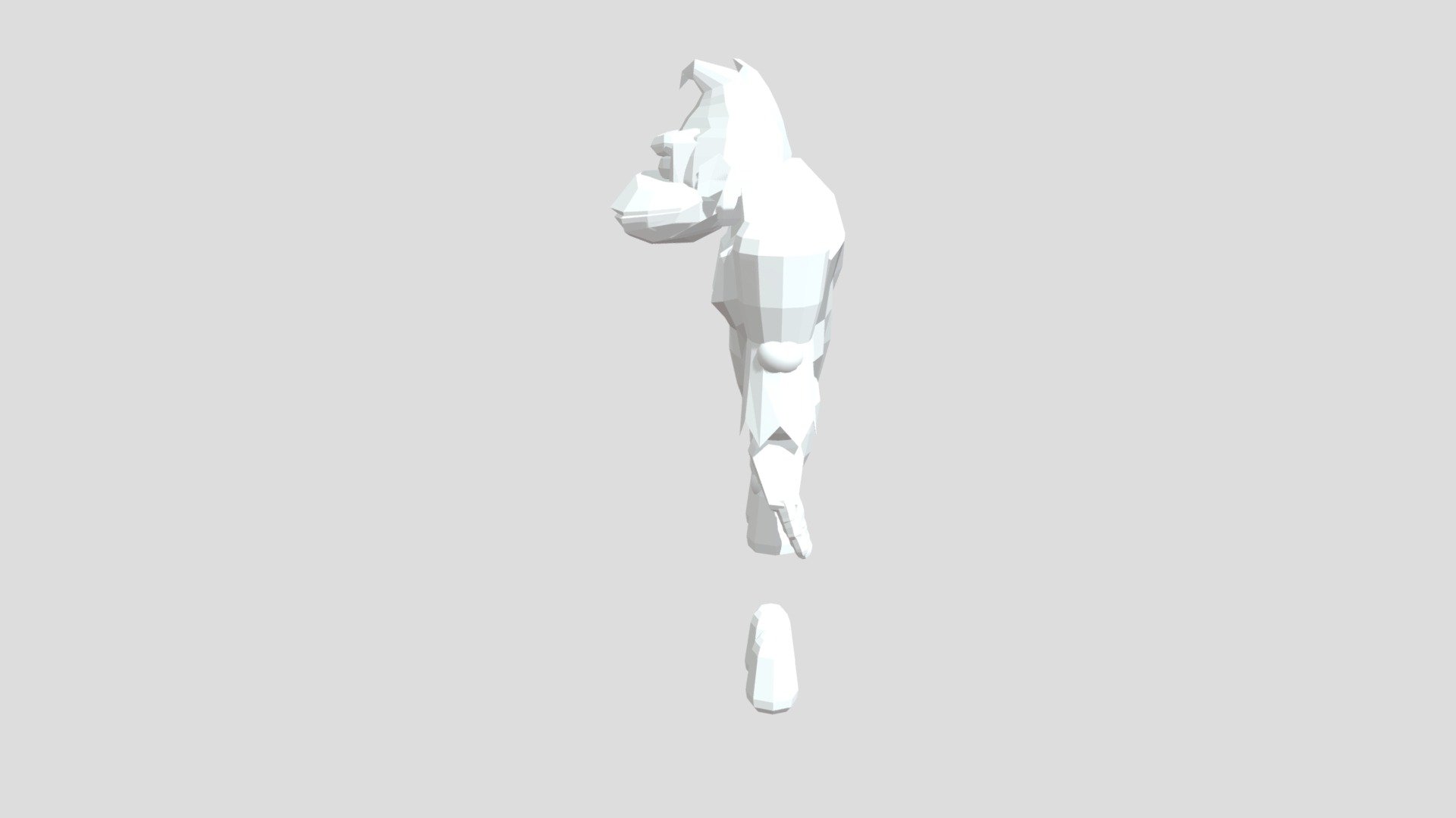 Low Poly Donkey Kong (modern) UNFINISHED
