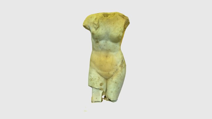 Three graces byzantin baths 2nd century AD. Pto… 3D Model
