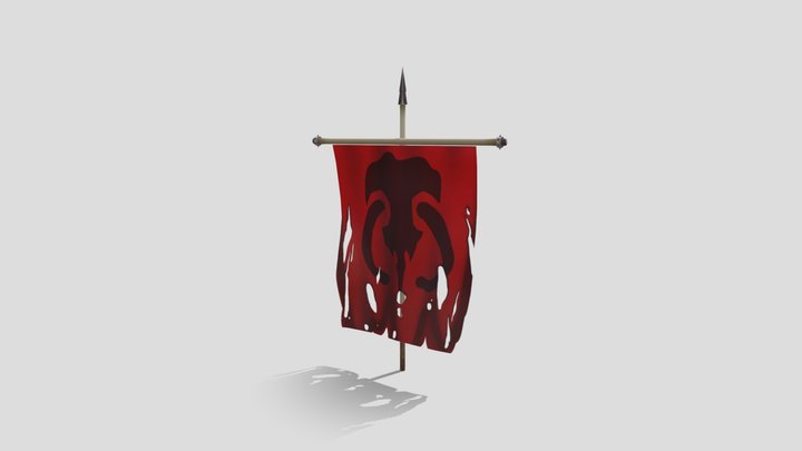Flag 3D Model
