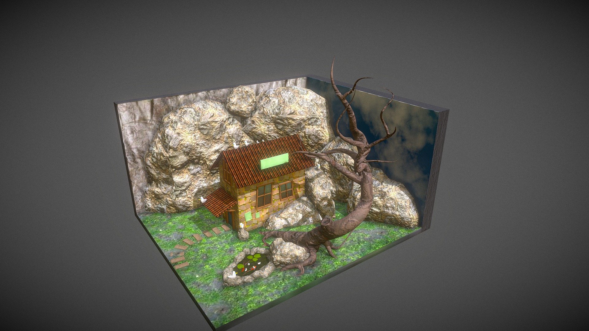 First Modelling Maya and Substance Painter