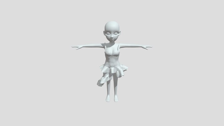 Sexy Dress 3D Model