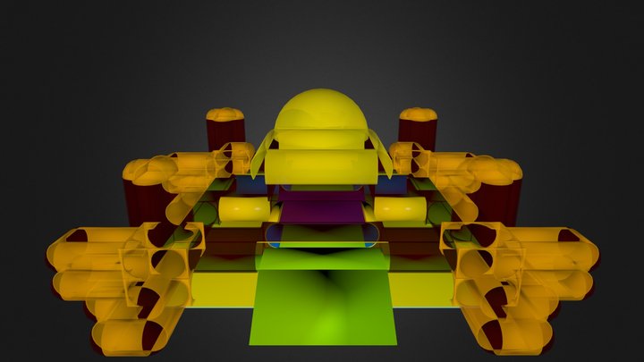 Double Decker 2 3D Model