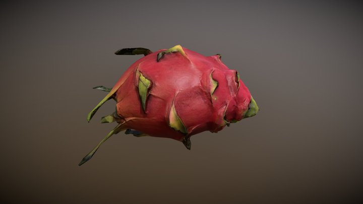 Dragon fruit Prop 3D Model